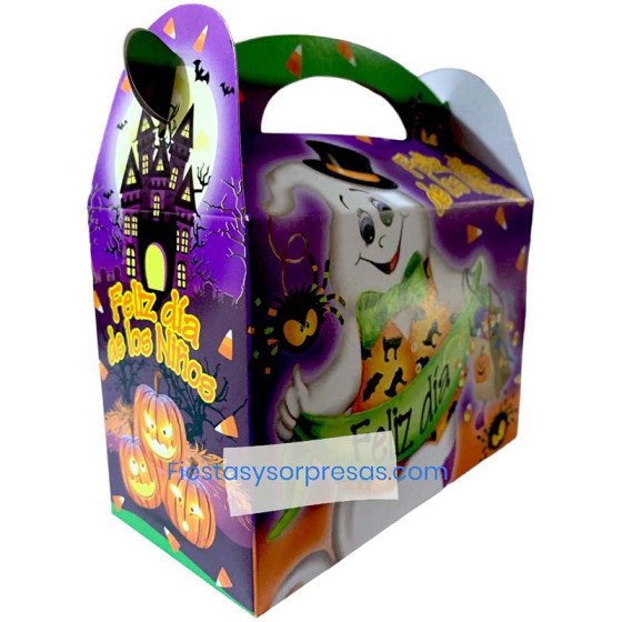 Caja para sorpresas de Halloween