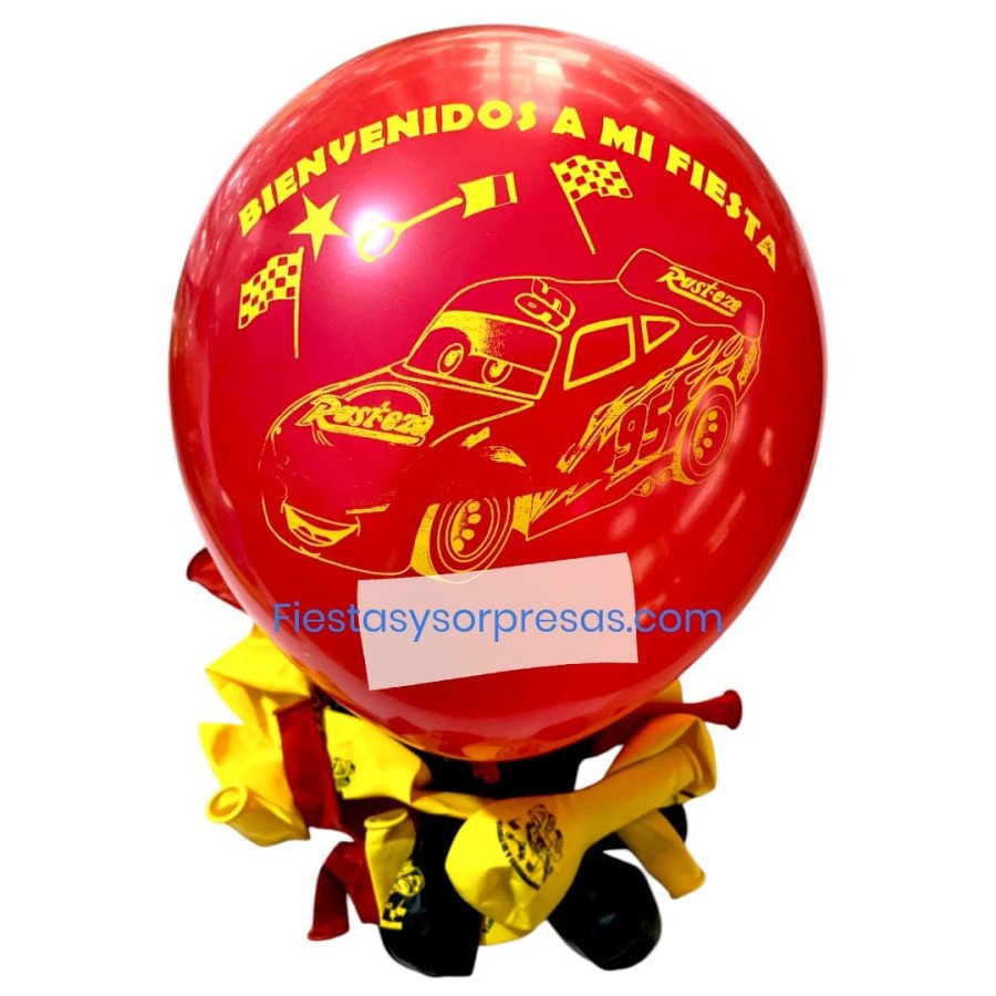 Globos de Cars látex R9