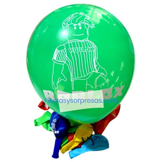 Globo de Roblox, látex, R9.