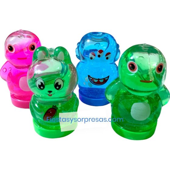 Slime de figuras.