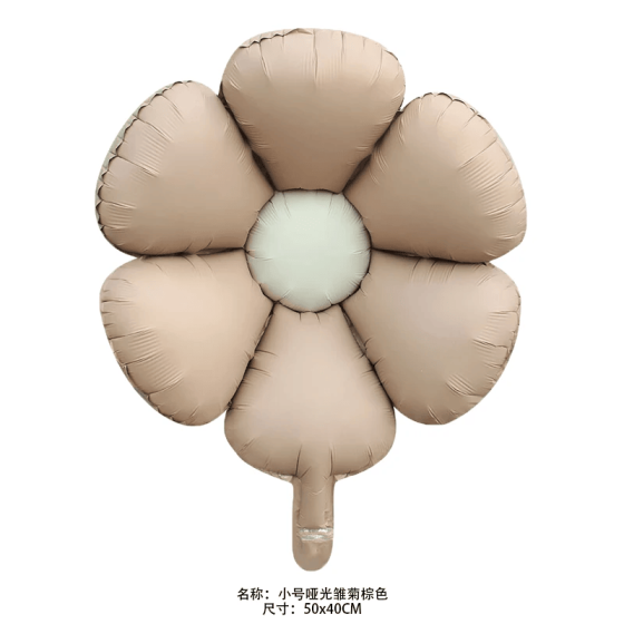 Globo flor Beige