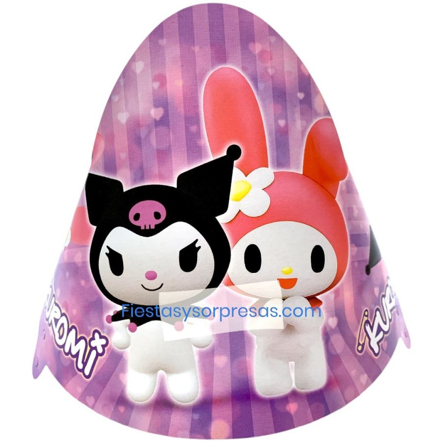 Gorro de Kuromi y My Melody