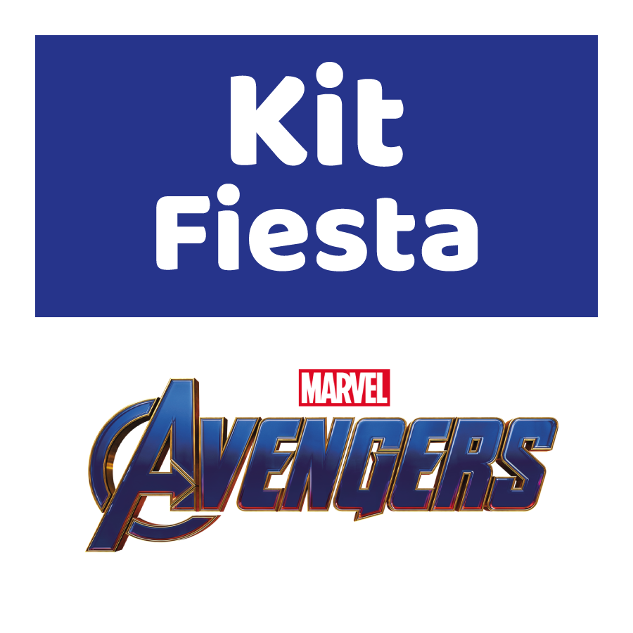 Kit de fiesta Avengers para 12 invitados.