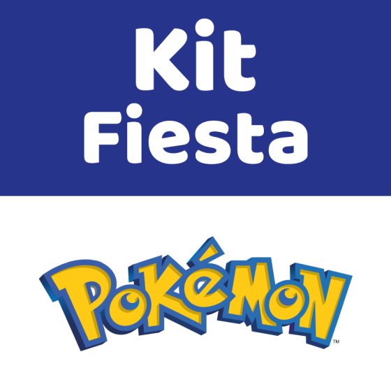 Kit de fiesta Pokemon para 12 invitados.