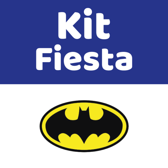 Kit de fiesta Batman (logo).