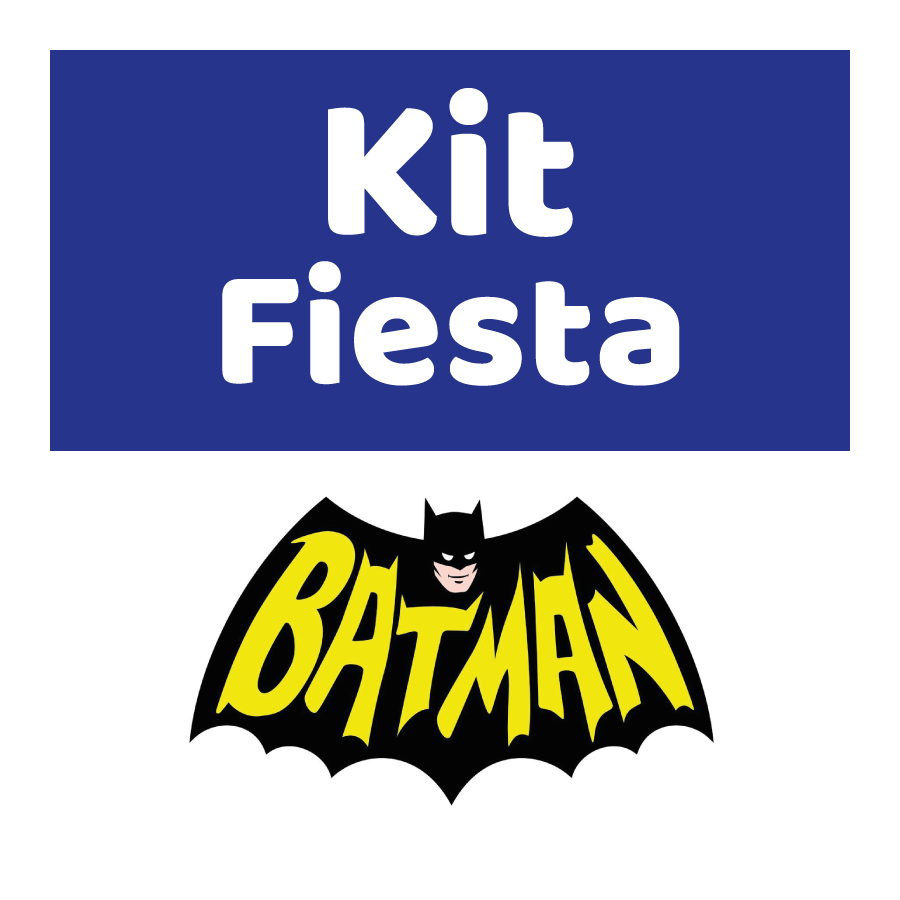 Kit de fiesta Batman (logo).