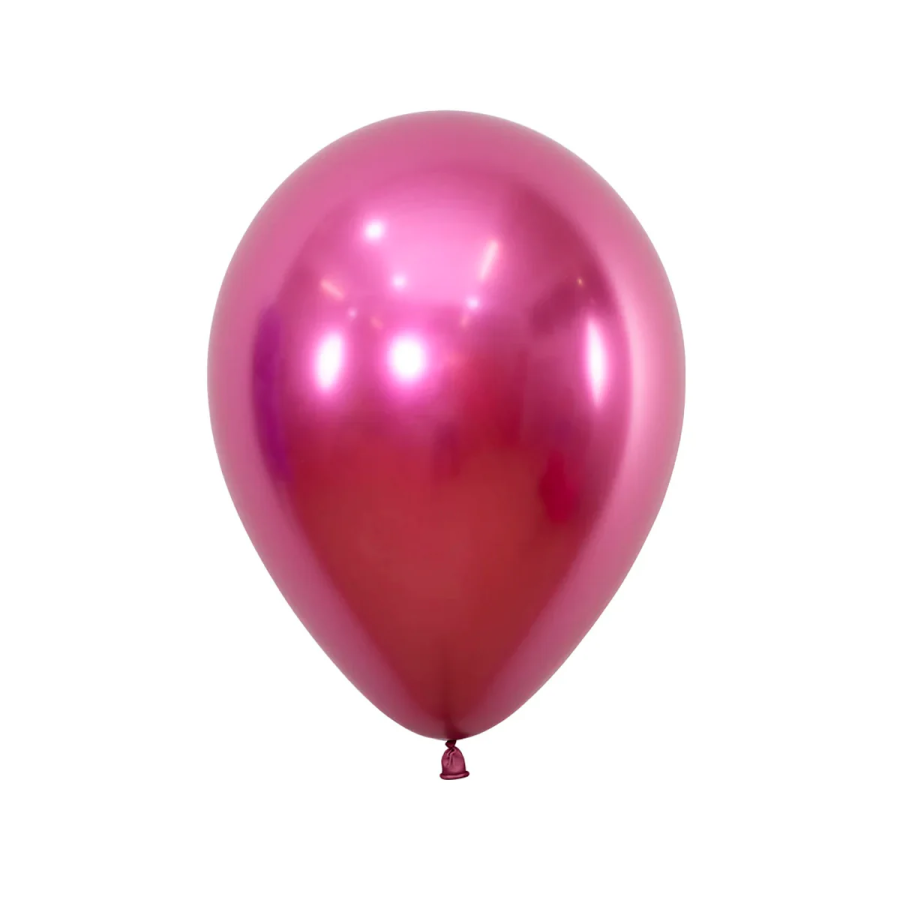 Globos chrome fucsia Globos chrome fucsia