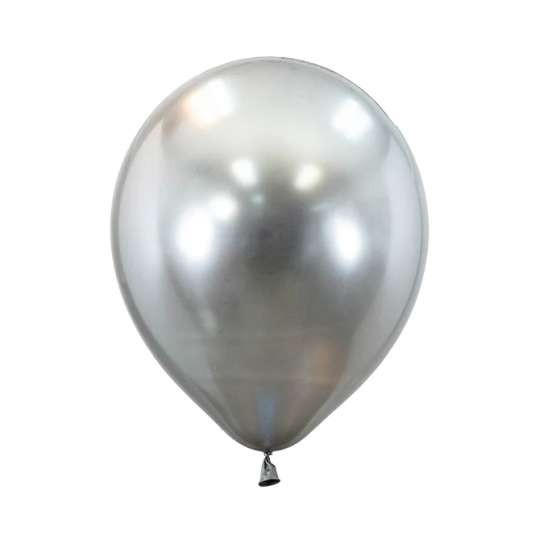 GLOBOS CHROME PLATEADO