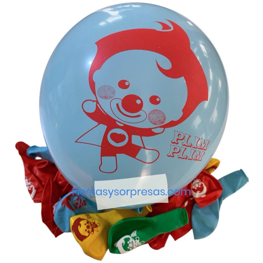 Globos de payaso Plim Plim. Globos de payaso Plim Plim.