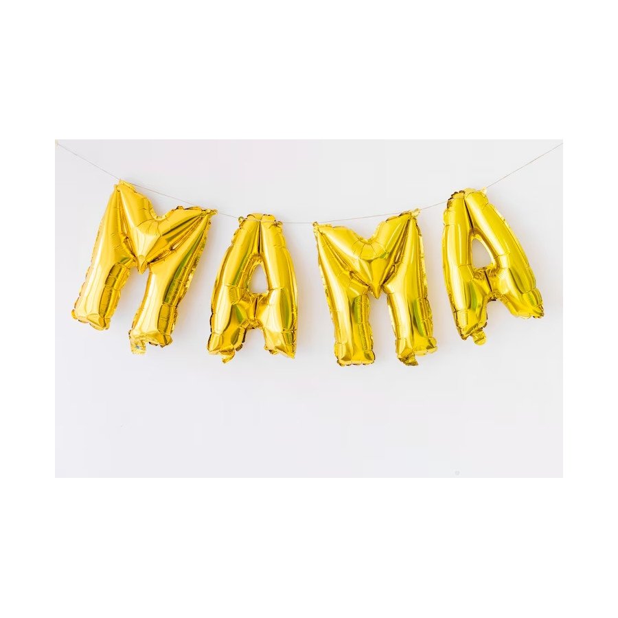 Globos metalizados frase mamá. Globos metalizados frase mamá.