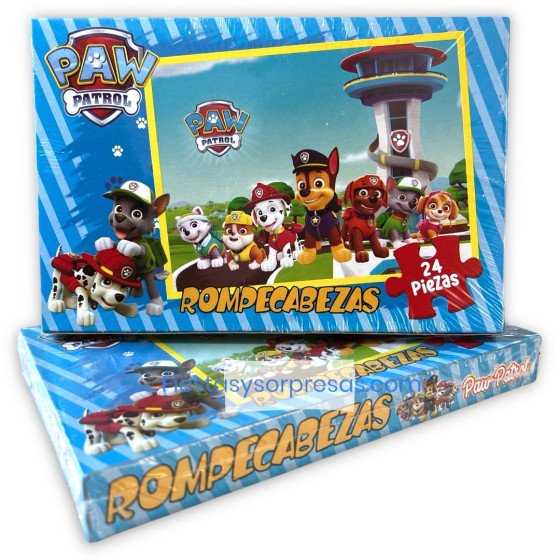 Rompecabezas de Paw Patrol.