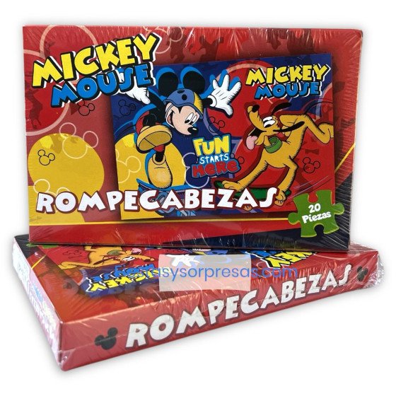 Rompecabezas de Mickey Mouse.