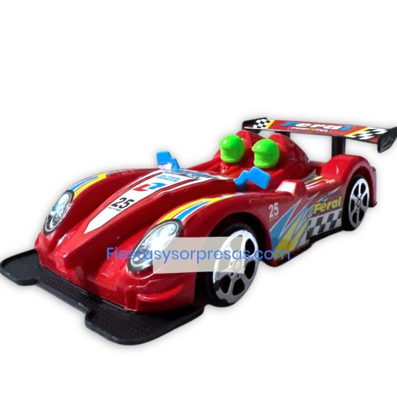 Auto de carreras con doble piloto