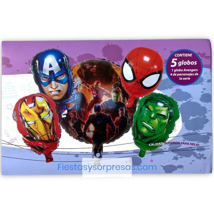 Bouquet de globos Avengers