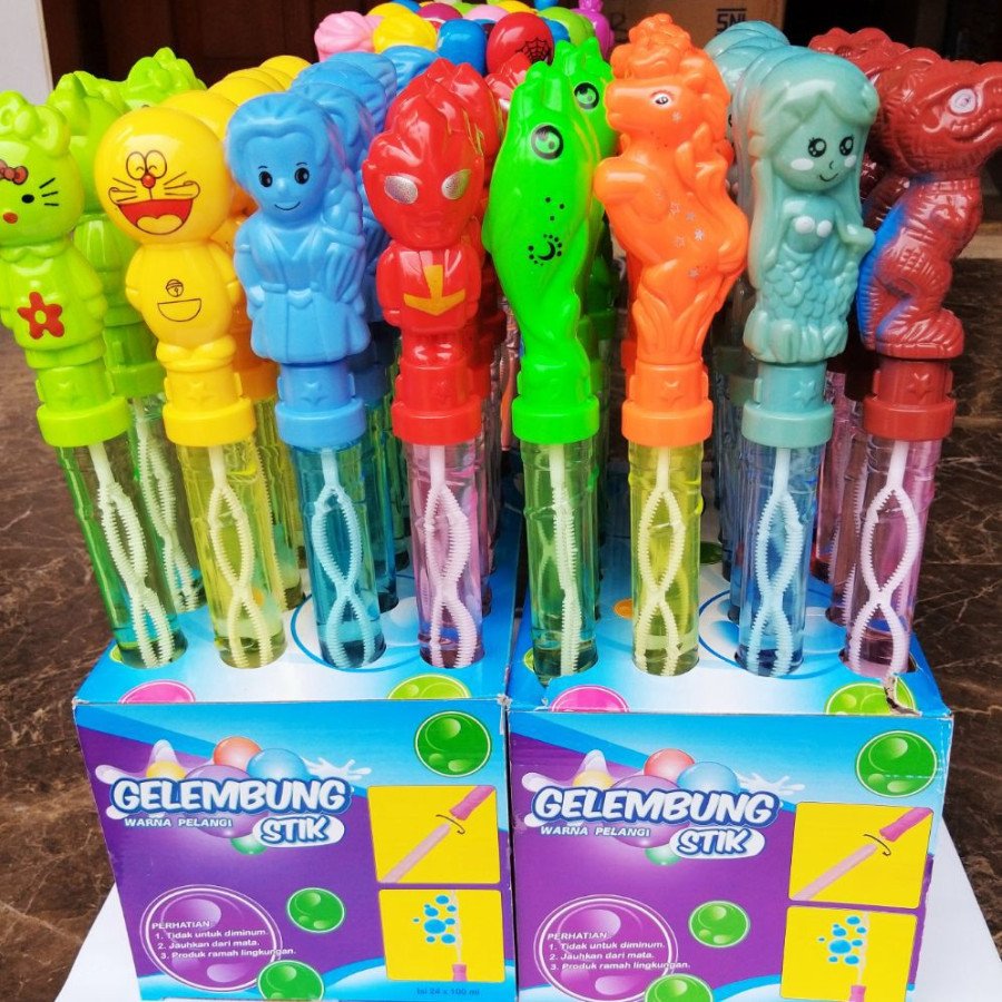 Burbujeros personajes varios