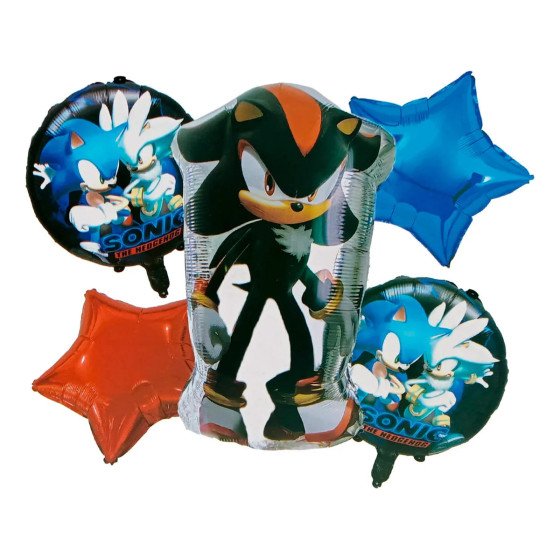 Globos metalizados de Shadow Sonic