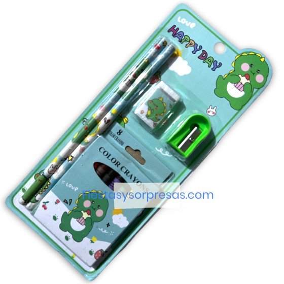 Blister escolar para niño
