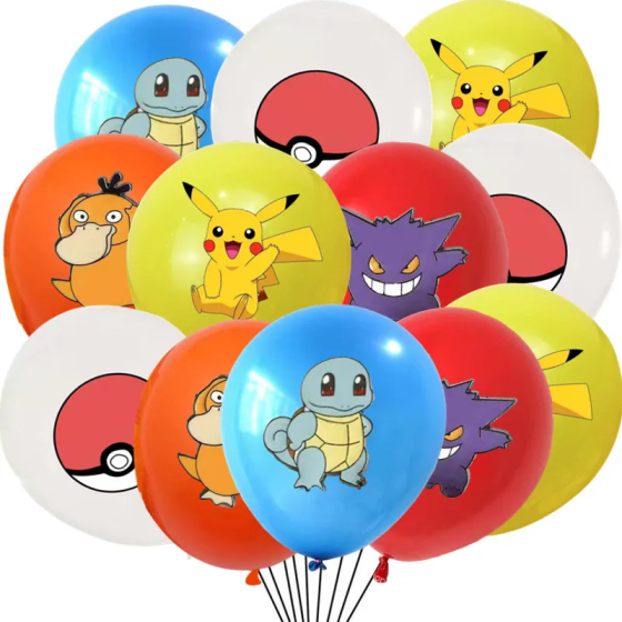 GLOBO IMPRESO POKEMON A COLOR