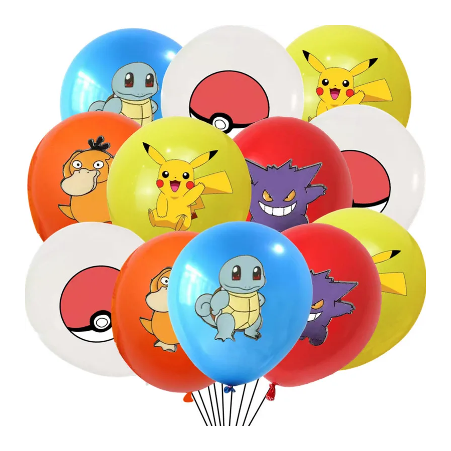GLOBO IMPRESO POKEMON A COLOR GLOBO IMPRESO POKEMON A COLOR