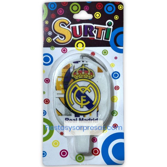 vela de cumpleaños Real Madrid