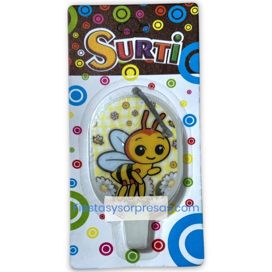 Vela De Cumpleaños De Abejita | Fiestas y Sorpresas