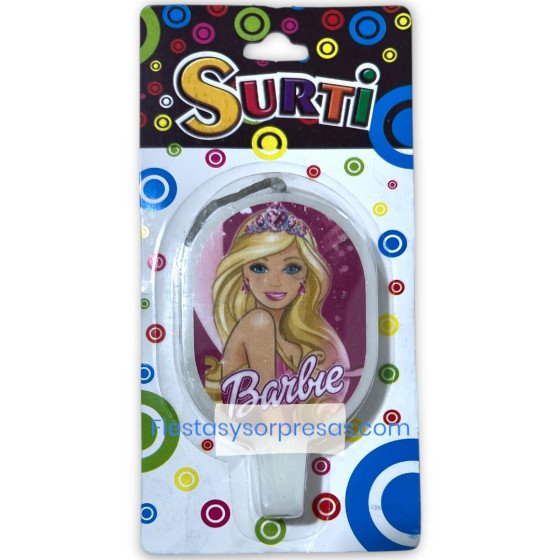 Vela de cumpleaños Barbie