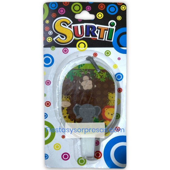 Vela de cumpleaños Selva