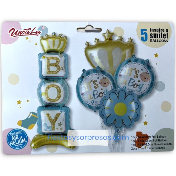 Bouquet de globos BOY