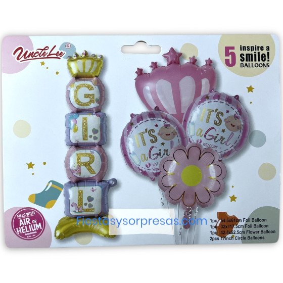 Bouquet de globos GIRL