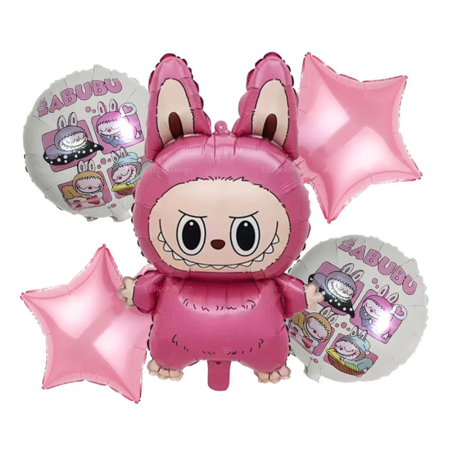 Bouquet de globos Labubu Dada Bouquet de globos Labubu Dada