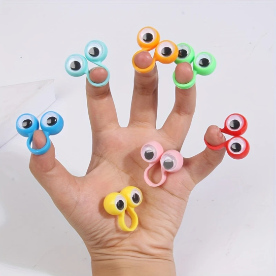 Anillos ojitos locos