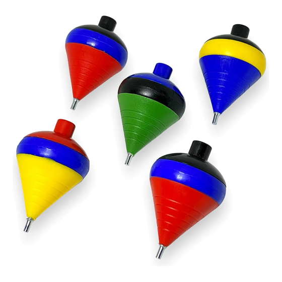 TROMPO CLÁSICO TRICOLOR -...