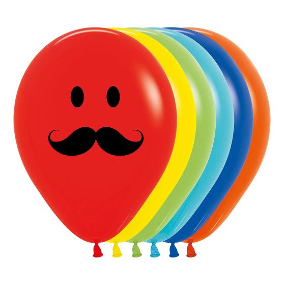 Globo caritas bigotes R12