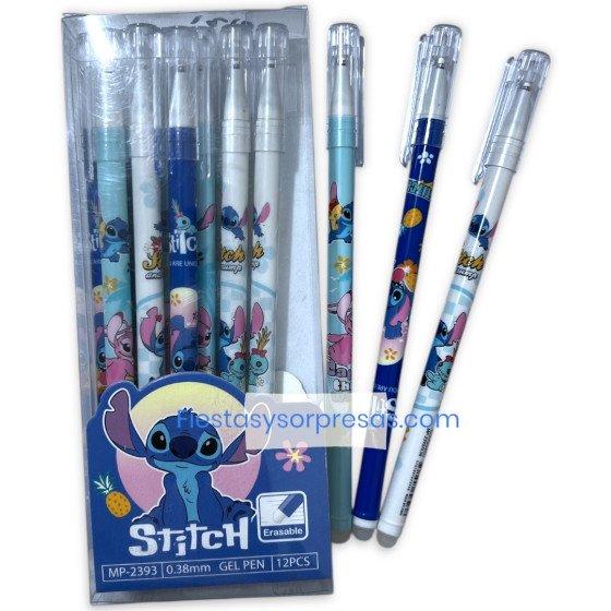 Esfero de gel borrable de Stitch