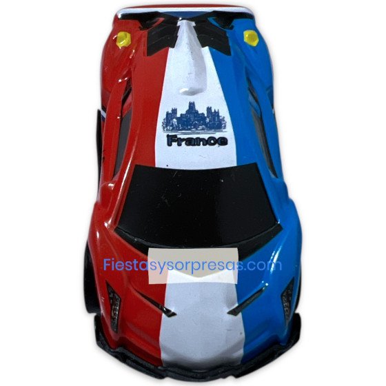 Carro coleccionable tipo Hot Wheels Blue Red