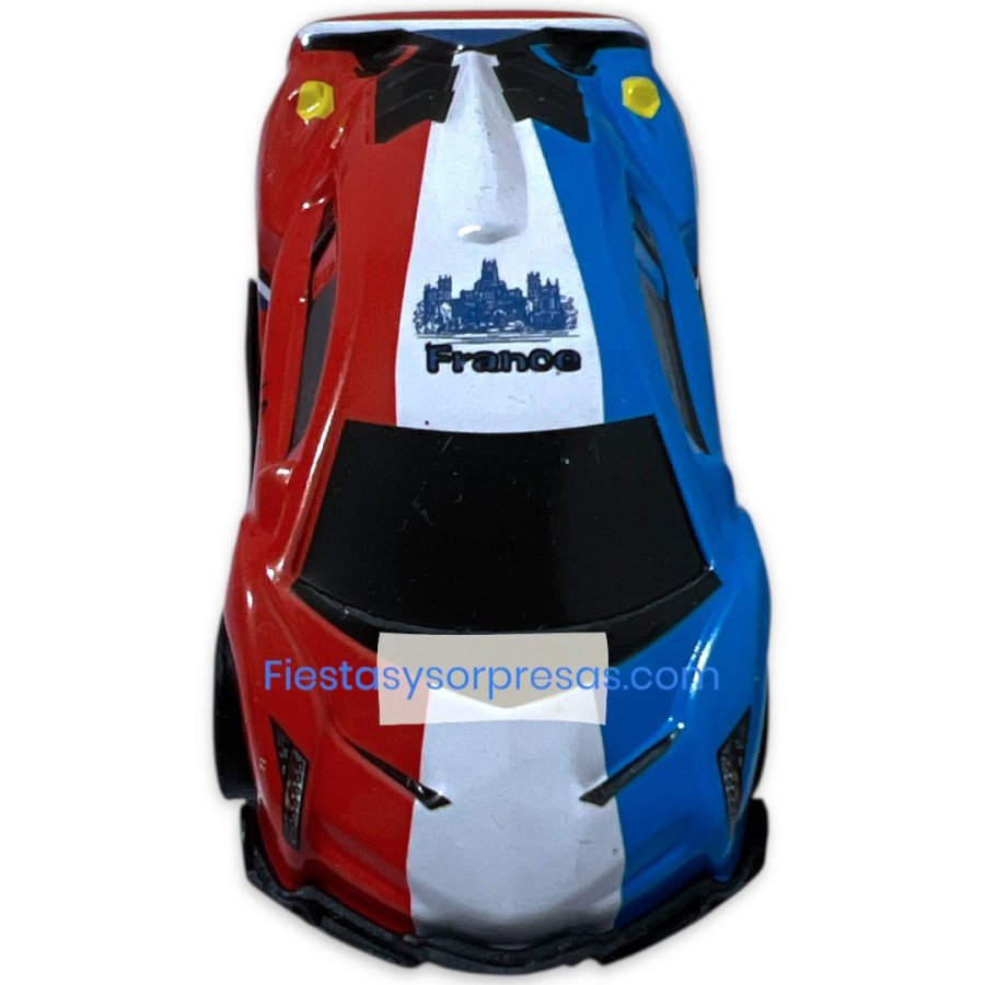 Carro coleccionable tipo Hot Wheels Blue Red Carro coleccionable tipo Hot Wheels Blue Red