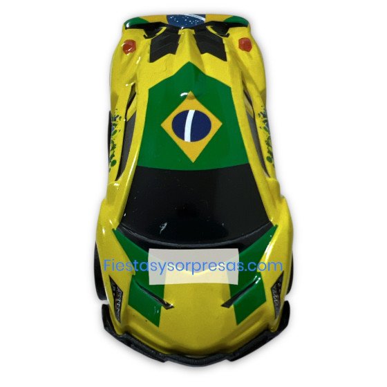 Carro coleccionable tipo Hot Wheels Brazil