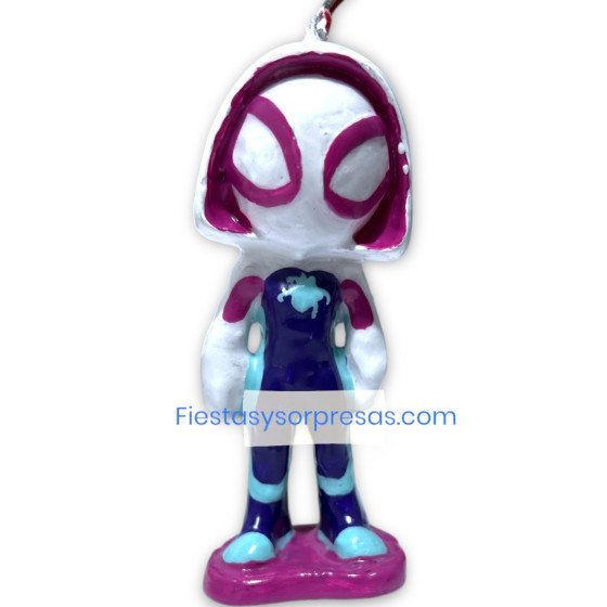 Vela de cumpleaños Ghost Spider