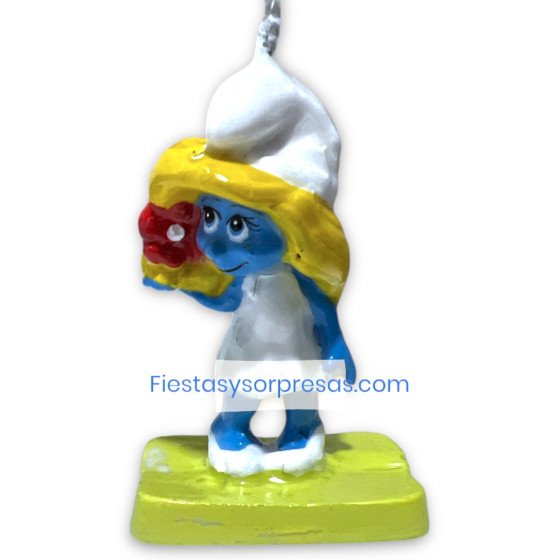 Vela de cumpleaños de Pitufina