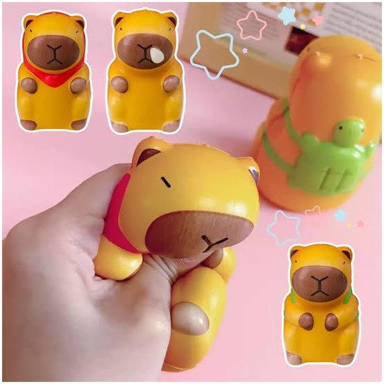 Squishy Capibara de rebote lento
