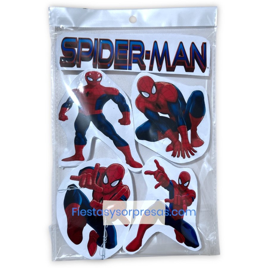 Aplique para poner sobre la torta Spiderman, Topper Aplique para poner sobre la torta Spiderman, Topper