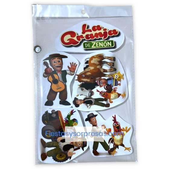 Aplique para poner sobre la torta de La Granja de Zenón, Topper