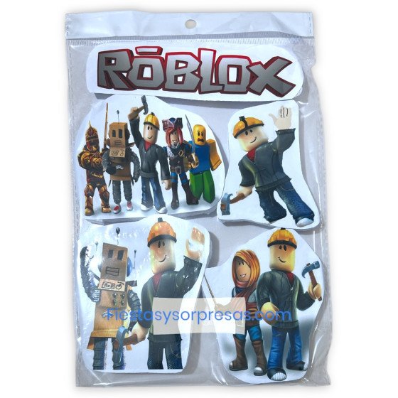 Aplique para la torta de Roblox