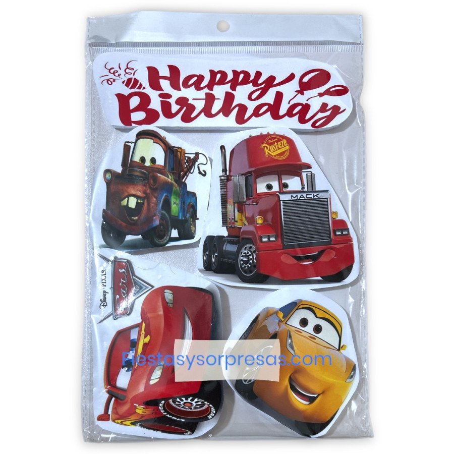 Aplique para la torta de Cars Aplique para la torta de Cars
