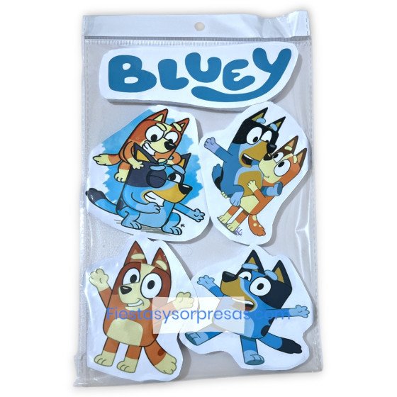 Aplique para la torta de Bluey