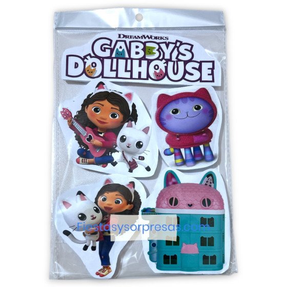 Aplique para la torta de Gabby's Dollhouse