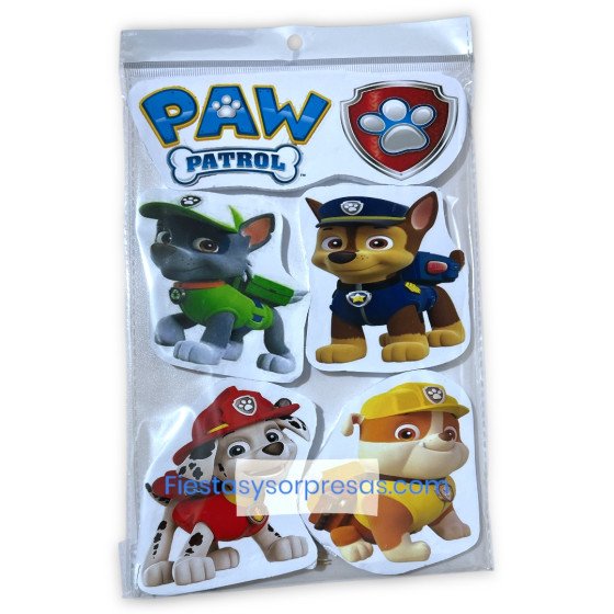 Aplique para la torta de Patrulla Canina