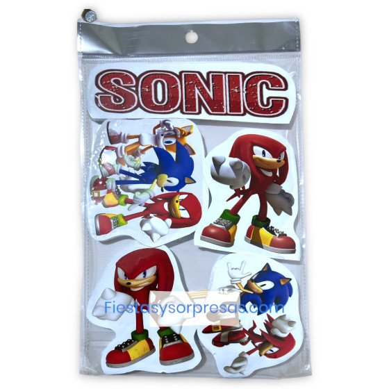 Aplique para la torta de Knuckles