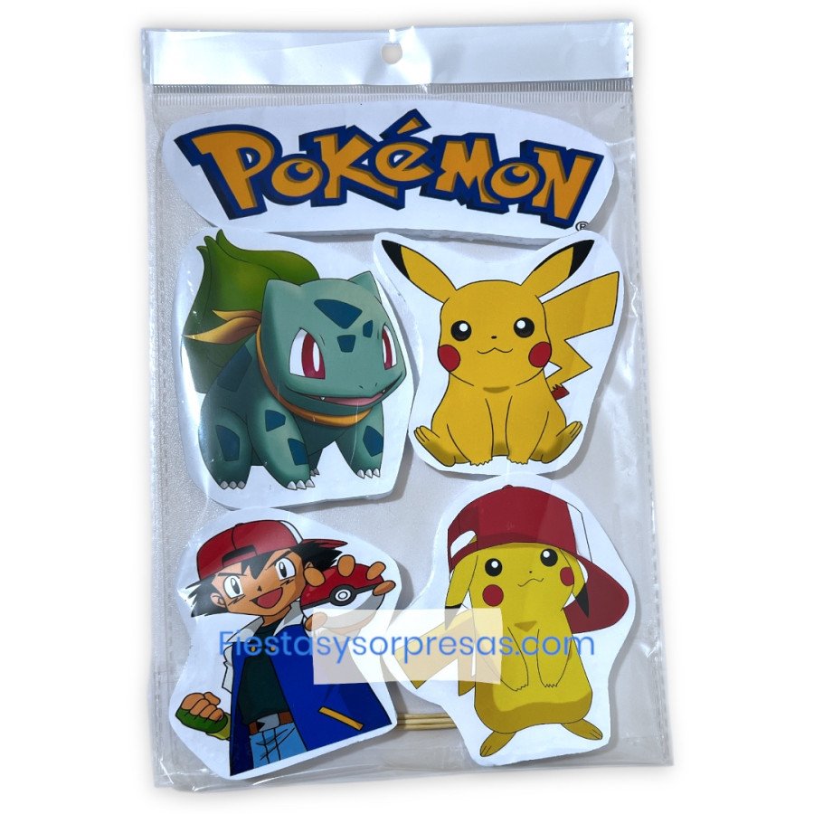Aplique para la torta de Pokemon Aplique para la torta de Pokemon