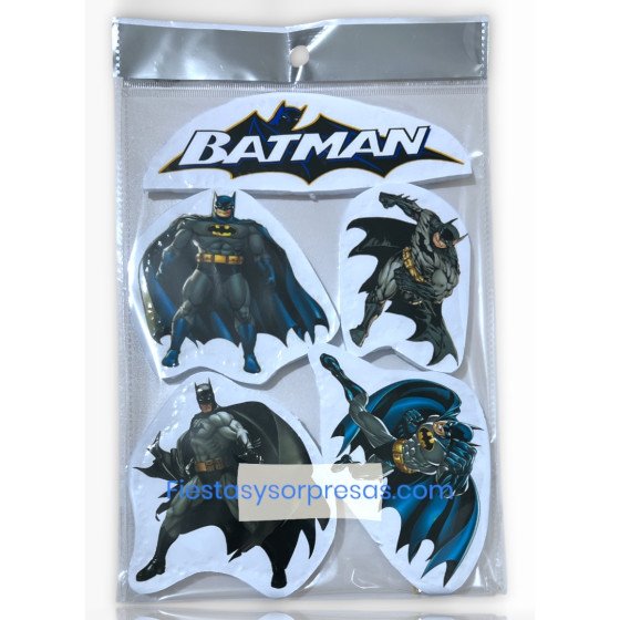 Aplique para la torta de Batman